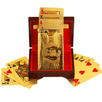 Thumbnail for 24K GOLD-PLATED PLAYING CARDS WITH CASE