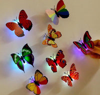 Thumbnail for LED 3D Butterfly Wall Lights (10 Pieces)