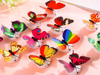 Thumbnail for LED 3D Butterfly Wall Lights (10 Pieces)